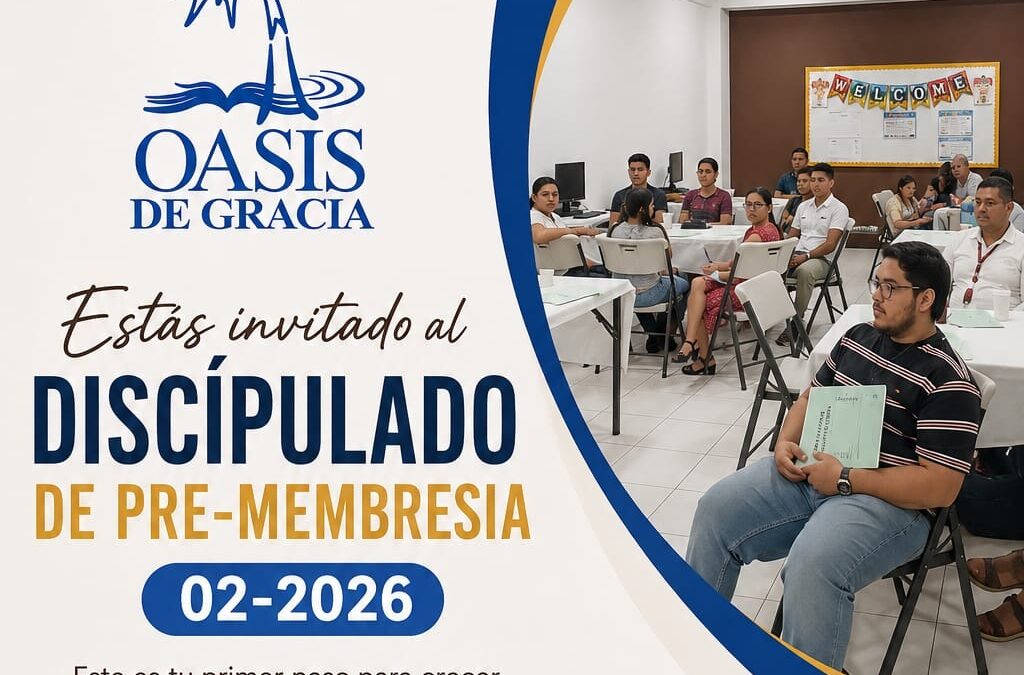 DISCÍPULADO DE PRE-MEMBRESIA